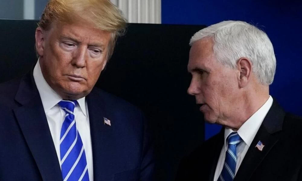 «Τα πήρε» ο Τραμπ με τον Πενς: «Θα μείνεις στην ιστορία είτε ως πατριώτης είτε ως μ@@νί»